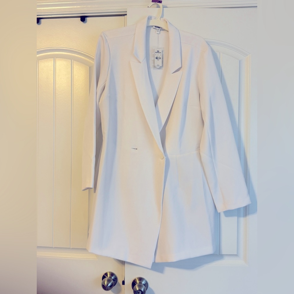 Express White Romper